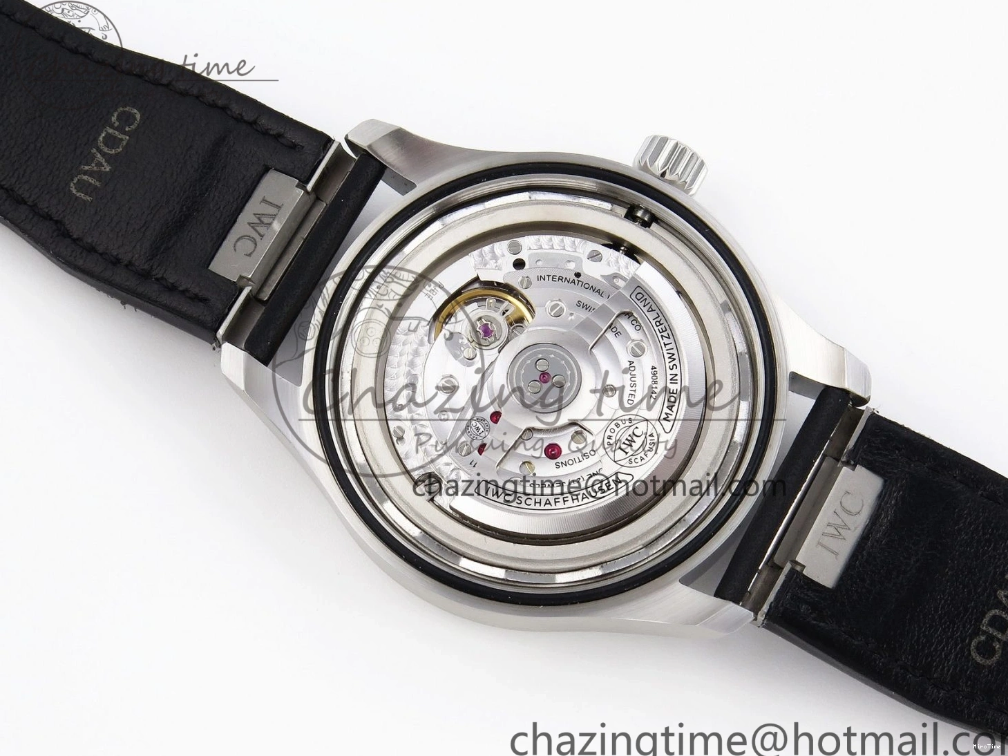 MIROTIME 0329 Pilot Mark XX IW328201 ZF 1:1 Best Edition Black Dial on Black Leather Strap A Affordable 7028